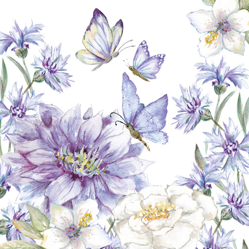 Kesäinen kukkaniitty