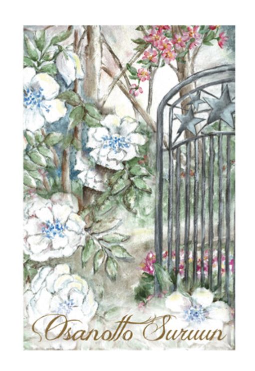 Ruusuportti - 11,5 cm x 16,6 cm